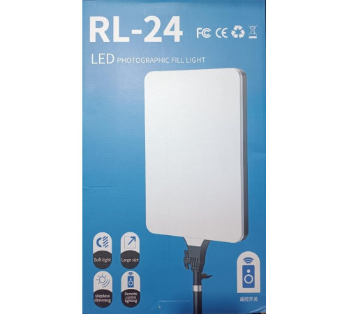 НЕТУ Прямоугольная LED лампа для фотостудии RL-24 [403] (10 шт/ящ)