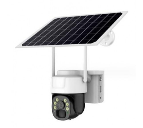 НЕТУ Камера видеонаблюдения PTZ уличная WiFi/4G TP7 с солнечной панелью (V380) // [204] (12 шт/ящ)
