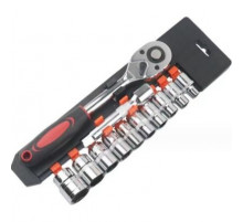 Набор головок с трещёткой CR-V 12 PCS-3/8"DRIVE SOCKET SET (12 предм.) [204] (30 шт/ящ)