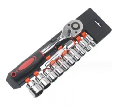 Набор головок с трещёткой CR-V 12 PCS-3/8"DRIVE SOCKET SET (12 предм.) [204] (30 шт/ящ)