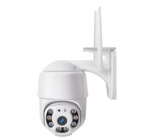 НЕТУ Камера видеонаблюдения PTZ уличная WiFi A6 (V380) + блок питания // [101] (30 шт/ящ)
