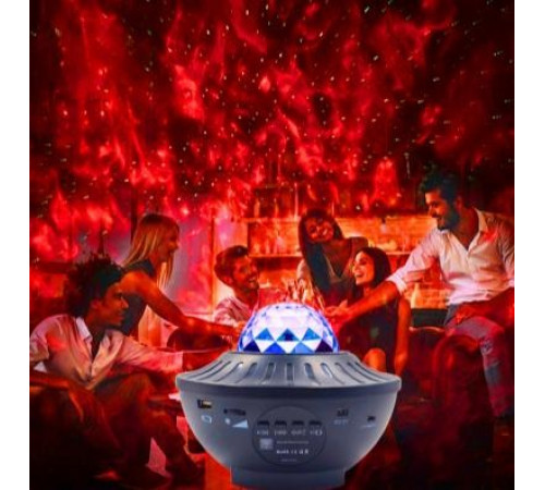 НЕТУ Лампа-проектор (SF-L1) "Северное сияние" Bluetooth с динамиком // [403] (36 шт/ящ)