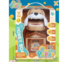 РАСПРОДАЖА Сейф копилка собака-кусака YL088 [108] (18 шт/ящ)