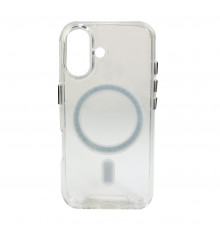Чохол для смартфона Space Magnetic for Apple iPhone 16 Transparent (SpaceMAG16Clear)