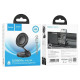 Автотримач для телефона HOCO H61 Show folding ring magnetic car holder (dashboard) Black Metal Gray (6942007637619)