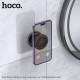 Автотримач для телефона HOCO H61 Show folding ring magnetic car holder (dashboard) Black Metal Gray (6942007637619)