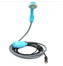 НЕТУ Душ переносной походный, портативный, кемпинговый с помпой PORTABLE SHOWER+ 12V DK-02 // [309] (12 шт/ящ)
