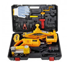 Набор 3в1 электродомкрат (3 тонны) +электрогайковёрт+компрессор ZS3SJ-BC 12V [309] (3 шт/ящ)