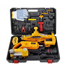 Набор 3в1 электродомкрат (3 тонны) +электрогайковёрт+компрессор ZS3SJ-BC 12V [309] (3 шт/ящ)