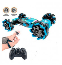 РАСПРОДАЖА Машинка перевёртыш на радио управлении Racing STUNT (пульт+пульт на руку) (666-809BA) [602] (12 шт/ящ) @