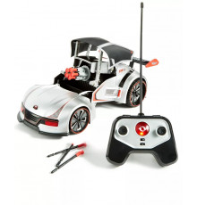 РАСПРОДАЖА Машинка стреляющая, трансформер на радио управлении VELOCITY DEMON (UZL033) [602] (4 шт/ящ)