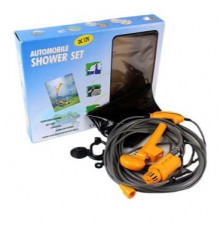 НЕТУ Душ переносной походный, портативный, кемпинговый с помпой Avtomobile SHOVER SET 12V DK-01 [309] (10 шт/ящ)