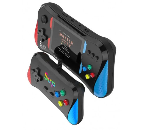 РАСПРОДАЖА Игровая консоль с экраном + 1 джойстик X7M 500в1 (3,5") (проводной) [403] (50 шт/ящ)