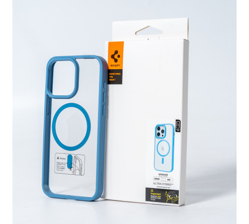 Чохол для смартфона Spigen AAA Magnetic Color for Apple iPhone 14 Pro Max Light Blue (SPGMGCOL14ProMaxLight)