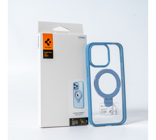 Чохол для смартфона Spigen AAA Magnetic Ring for Apple iPhone 13 Pro Max Light Blue (SPGMGRING13ProMaxLight)