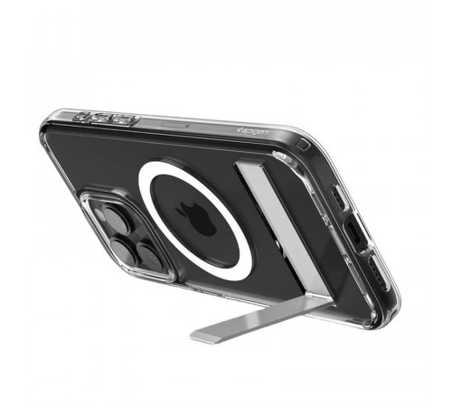 Чохол Spigen AAA Magnetic Clear Stand for Apple iPhone 16 Pro Transparent (SPGCLST16p)