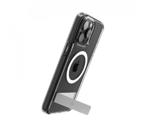 Чохол Spigen AAA Magnetic Clear Stand for Apple iPhone 16 Pro Transparent (SPGCLST16p)