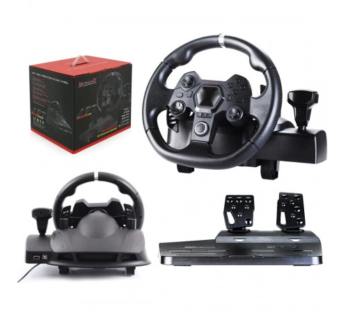 НЕТУ Руль игровой (GAMING STREEING WHEEL AP7) // [400] (2 шт/ящ) @