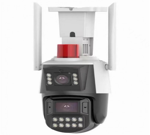 Камера видеонаблюдения PTZ уличная WiFi P05 (ICSEE) // [204] (30 шт/ящ)