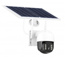 Камера видеонаблюдения PTZ уличная WiFi TQ5 (ICSEE) с солнечной панелью // [204] (12 шт/ящ)