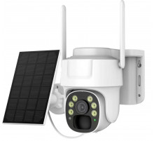 НЕТУ Камера видеонаблюдения PTZ уличная WiFi Y009 (V380PRO) с солнечной панелью // [204] (12 шт/ящ)