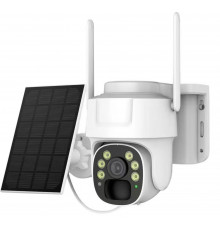 НЕТУ Камера відеоспостереження PTZ вулична WiFi Y009 (V380PRO) із сонячною панеллю // [204] (12 шт/ящ)