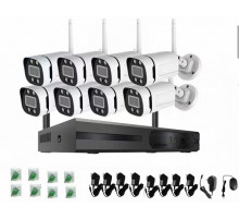 Набор видеонаблюдения (8 камер) WIFI TS-8828C-8CH // [204] // [101] (4 шт/ящ)