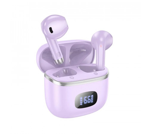 Бездротові навушники TWS HOCO EQ1 Music Purple (6931474798510)