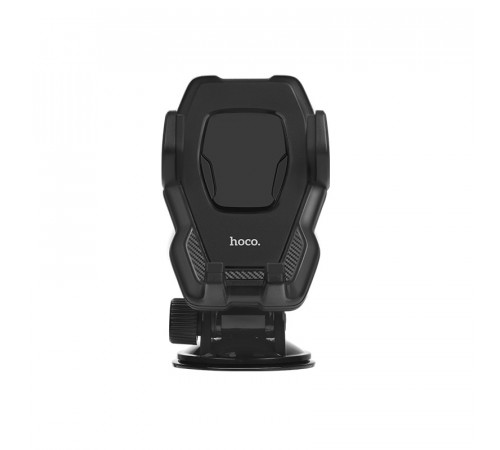 Автотримач для телефона HOCO CA31 cool run suction cup car holder Black (6957531077602)