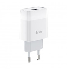 Мережевий зарядний пристрій HOCO C72A Glorious single port charger 10.5W White (6931474712899)