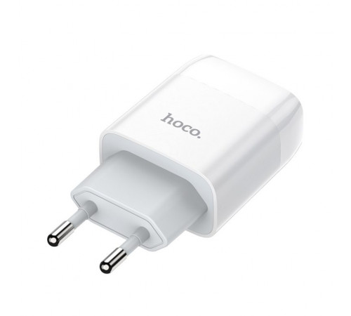 Мережевий зарядний пристрій HOCO C72A Glorious single port charger 10.5W White (6931474712899)