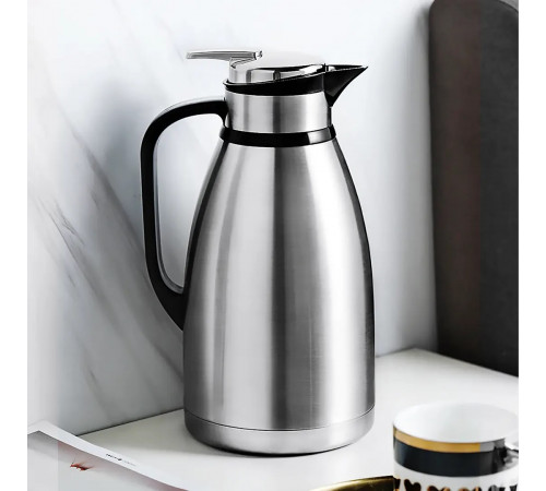 Термос-кувшин стальной STEEL SSM-A300 (3 л) (корпус - металл+пластик, колба - металл) // [101] // [4] (12 шт/ящ)