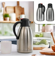 Термос-кувшин стальной STEEL SS25Q (2.5 л) (корпус - металл+пластик, колба - металл) // [101] // [4] (12 шт/ящ)