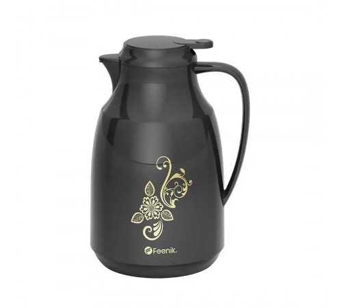 Термос-кувшин DS-200 (2 л) // [101] (корпус - пластик, колба - КРАСНОЕ стекло) // [4] (12 шт/ящ)