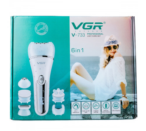 НЕТУ Эпилятор VGR V-733 // [403] (24 шт/ящ)+