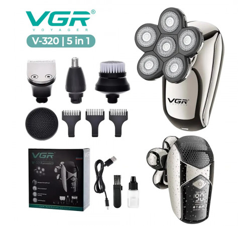 НЕТУ Электробритва VGR V-320 // [403] (24 шт/ящ)+