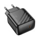 Мережевий зарядний пристрій HOCO CS24A Puerto single-port PD25W charger (EU) Black (6942007639750)