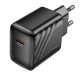 Мережевий зарядний пристрій HOCO CS24A Puerto single-port PD25W charger (EU) Black (6942007639750)