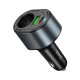 Автомобільний зарядний пристрій HOCO Z56 Friend PD35W+QC3.0 cigarette lighter car charger Black (6942007633031)