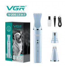 НЕТУ Машинка для стрижки животных VGR V-205 // [403] (40 шт/ящ)+