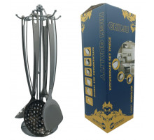 Набор кухонных пренадлежностей CD-28 (6 предм.) (Хром (чистый) металл) // [403] (24 шт/ящ)