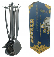 Набор кухонных пренадлежностей CD-28 (6 предм.) (Хром (чистый) металл) // [403] (24 шт/ящ)