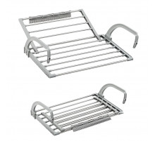 НЕТУ Сушилка для одежды на радиатор 3869B МЕТАЛЛ // [403] (10  шт/ящ)