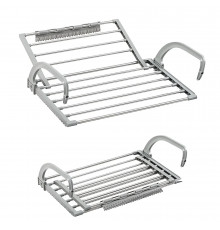 НЕТУ Сушилка для одежды на радиатор 3869B МЕТАЛЛ // [403] (10  шт/ящ)