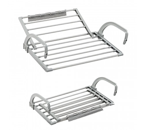 НЕТУ Сушилка для одежды на радиатор 3869B МЕТАЛЛ // [403] (10  шт/ящ)