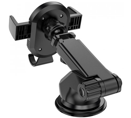 Автотримач для телефона BOROFONE BH39 Amazing bay one touch center console car holder Black (6931474742506)