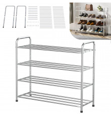 НЕТУ Полка для обуви металл (4 яруса) A4F МЕТАЛЛ // [403] (12 шт/ящ) @