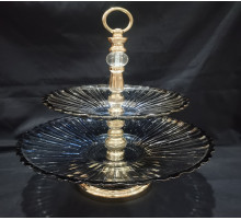 Поднос для фруктов и сладостей (2 яруса) Fruit tray 1606 // [4] (6 шт/ящ)