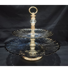 Поднос для фруктов и сладостей (2 яруса) Fruit tray 1606 // [4] (6 шт/ящ)