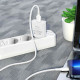 Мережевий зарядний пристрій з кабелем BOROFONE BA74A Aspirer single port charger set(iP) White (6974443388657)